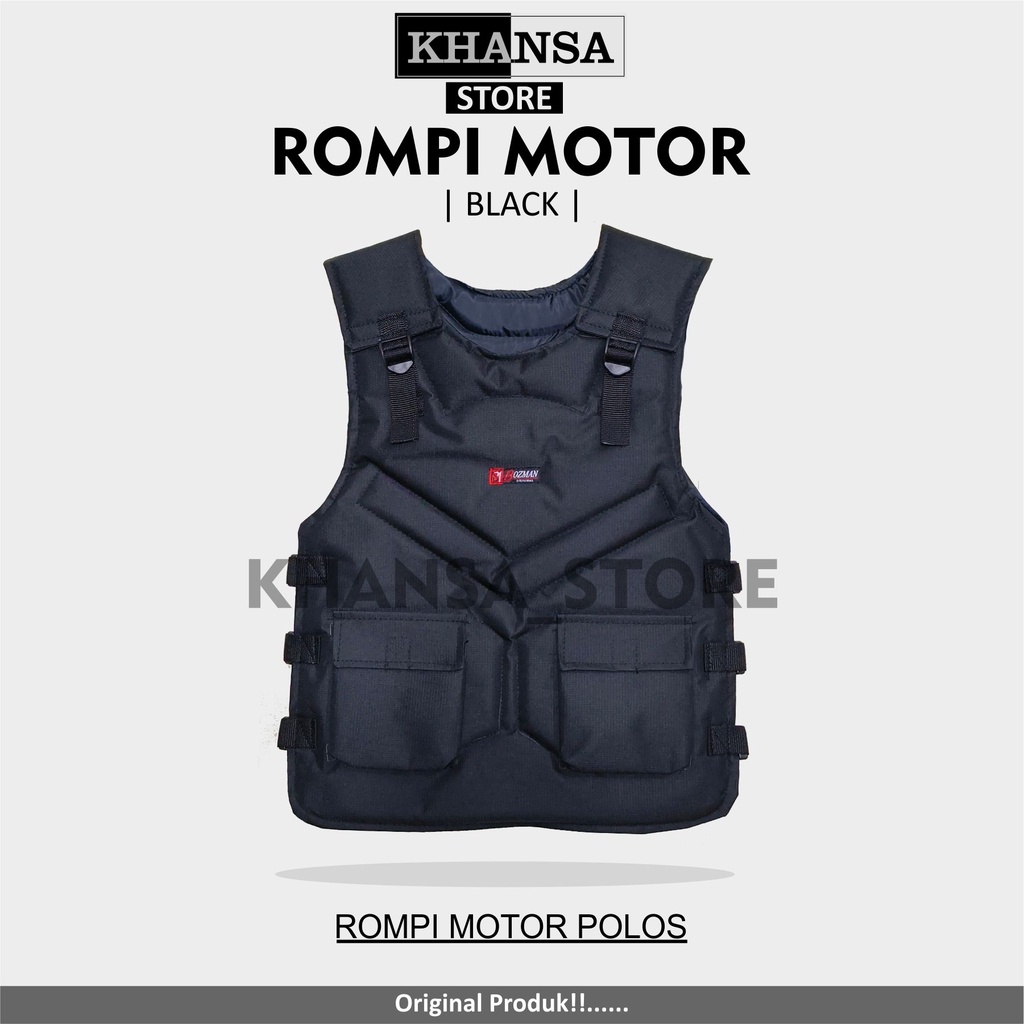 Rompi Motor Keren Cocok Untuk Touring Pelindung Dada Anti Angin Body Protector