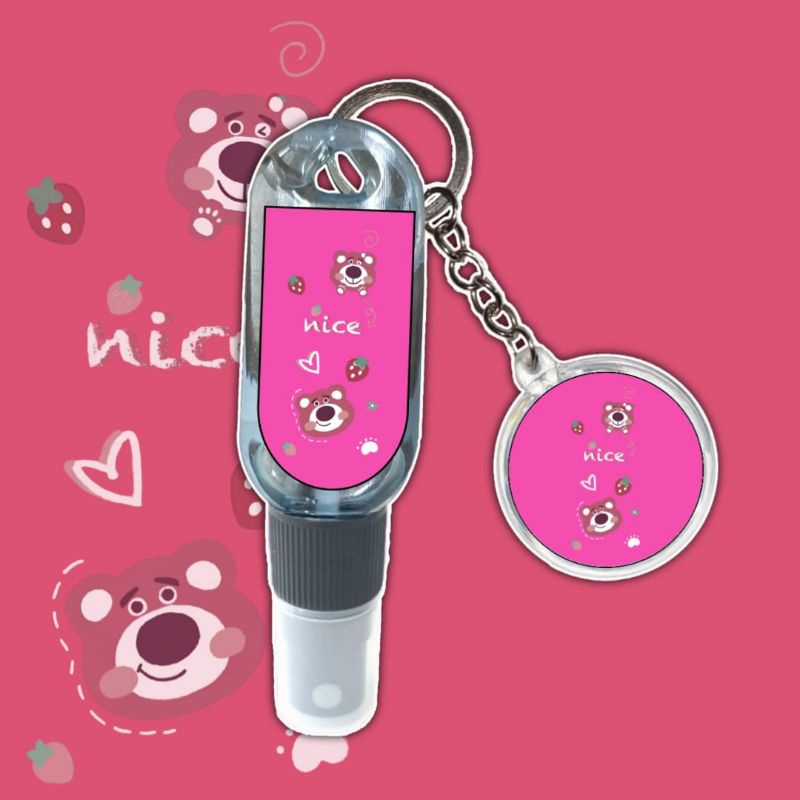 HAND SANITIZER LOTSO LUCU/HAND SANITIZER BERUANG LOTSO FREE GANCI