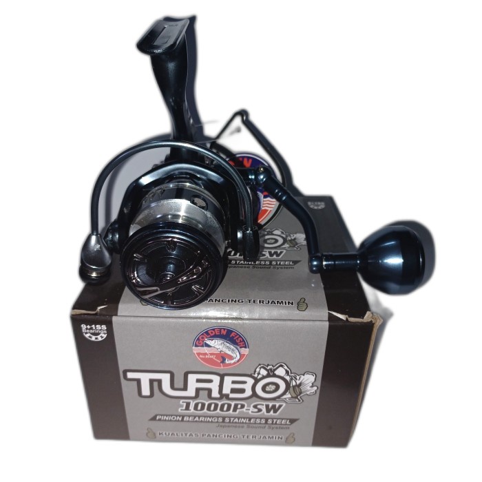 Terlaris Reel Golden Fish Turbo 1000-Sw