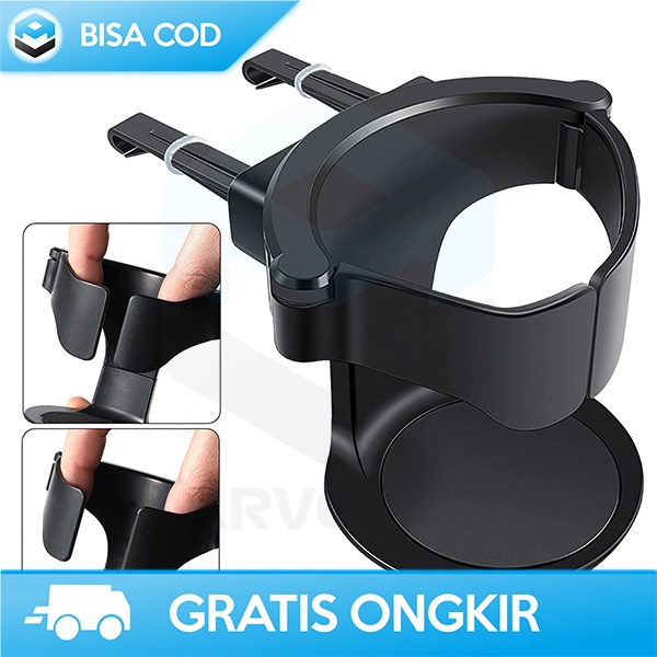 TEMPAT BOTOL AIR MINUM AC MOBIL DRINK CUP HOLDER DASHBOARD AIR VENT