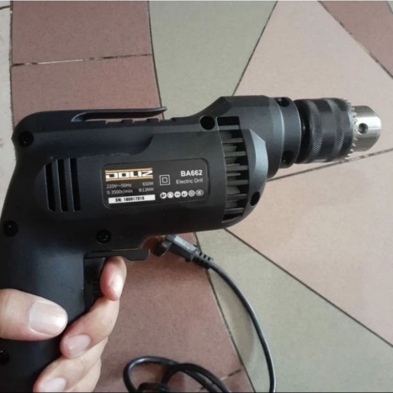 DOLIZ Electric Drill Machine BA662 Besi,Kayu,Tembok
