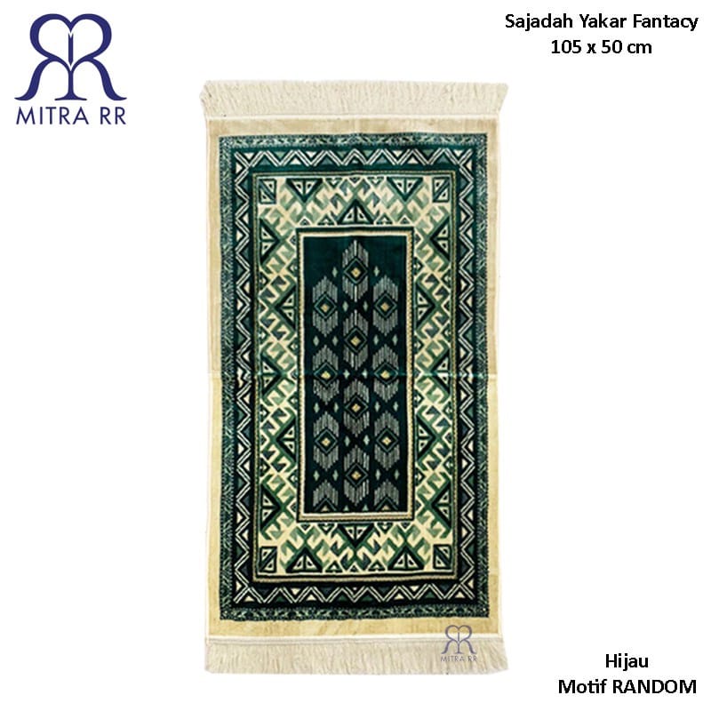 Sajadah Turki Yakar Fantasy - Ukuran Midi Sedang 50x100cm dan Kecil 30x55cm