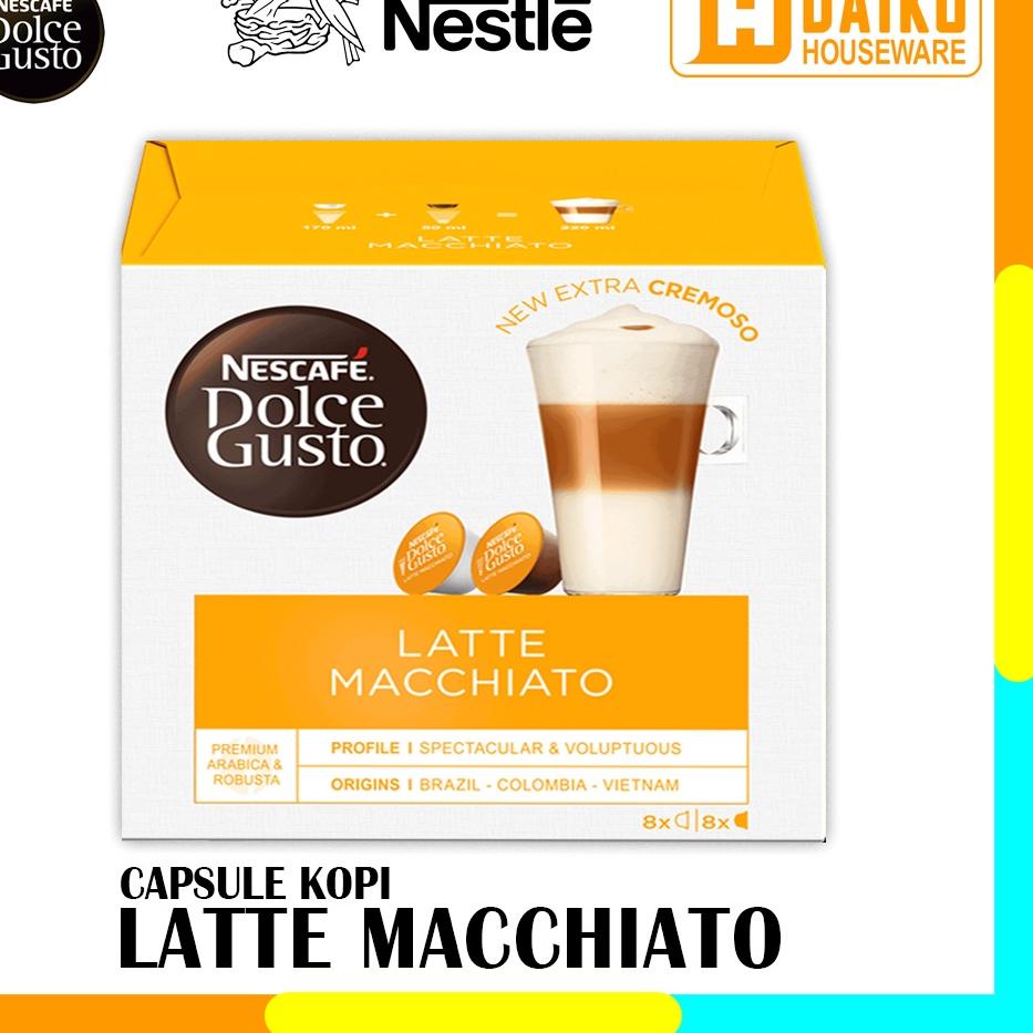 

✵ Capsule NDG Nescafe Dolce Gusto Latte Macchiato 1 Box Original Nestle ♠