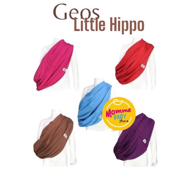 BEST SELLER Gendongan Kaos Geos GEOS Little Hippo Premium