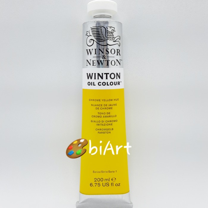 

Cat Minyak Winton Oil Colour 200 ml Chrome Yellow Hue Winsor & Newton