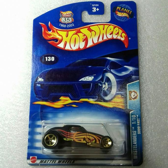 HOT WHEELS SOOO FAST. WASTELANDERS SERIES 2002. OPEN HATCH. FULL BESI.