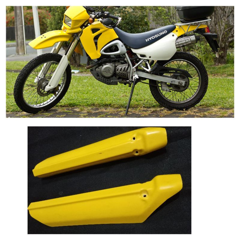 COVER SHOCK BREAKER TRAIL HYOSUNG BOSOWA RX125