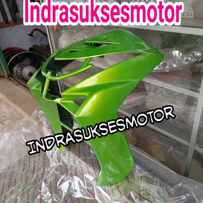 tameng dasi body depan motor mio soul warna hijau