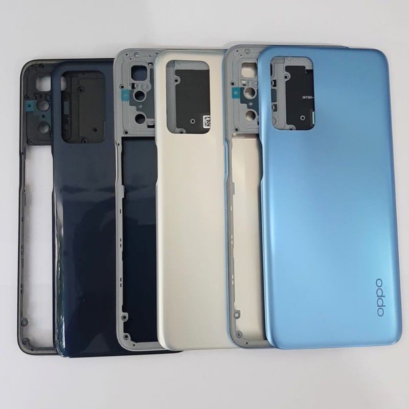 Casing Fullset Oppo A16 | A 16 Kesing Housing Backdoor Backdor Backover BC Back Tutup Belakang Baterai Original