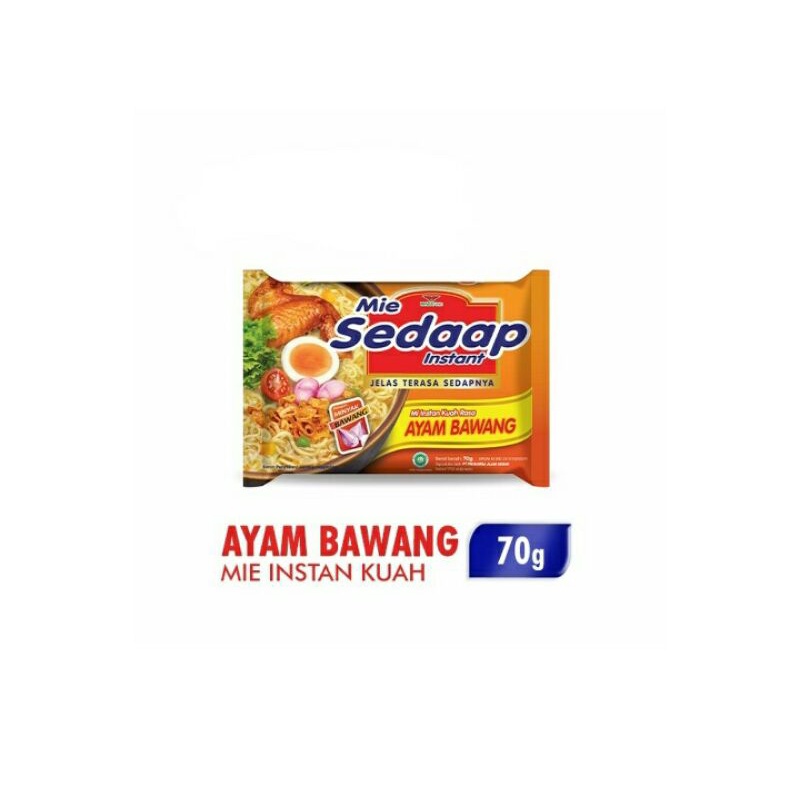 

Sedaap Mie Instant Ayam Bawang 70G