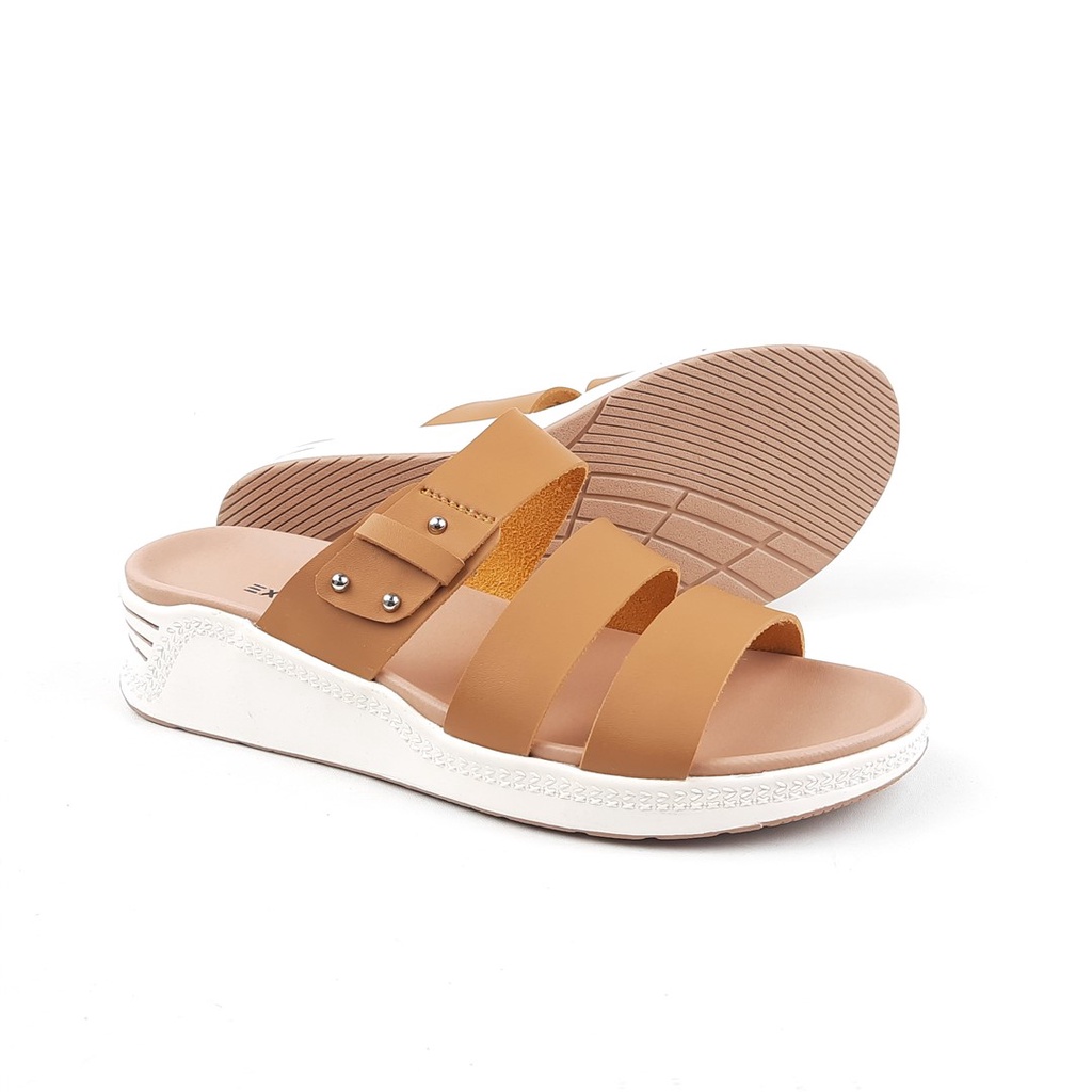 Sandal slide wedges wanita Exstreet Ola.01 36-40