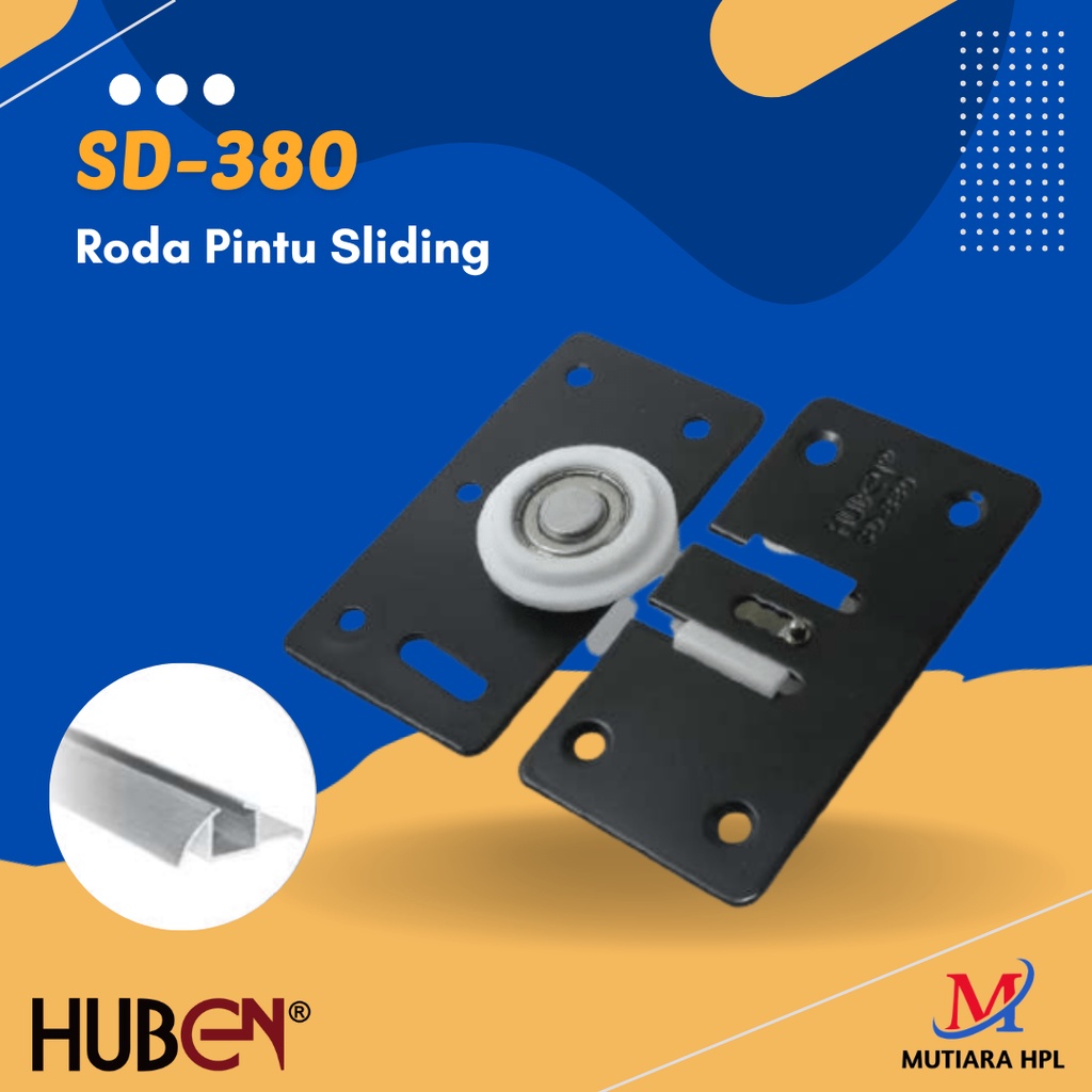 Roda Pintu Sliding HUBEN / Roda Pintu Geser SD-380