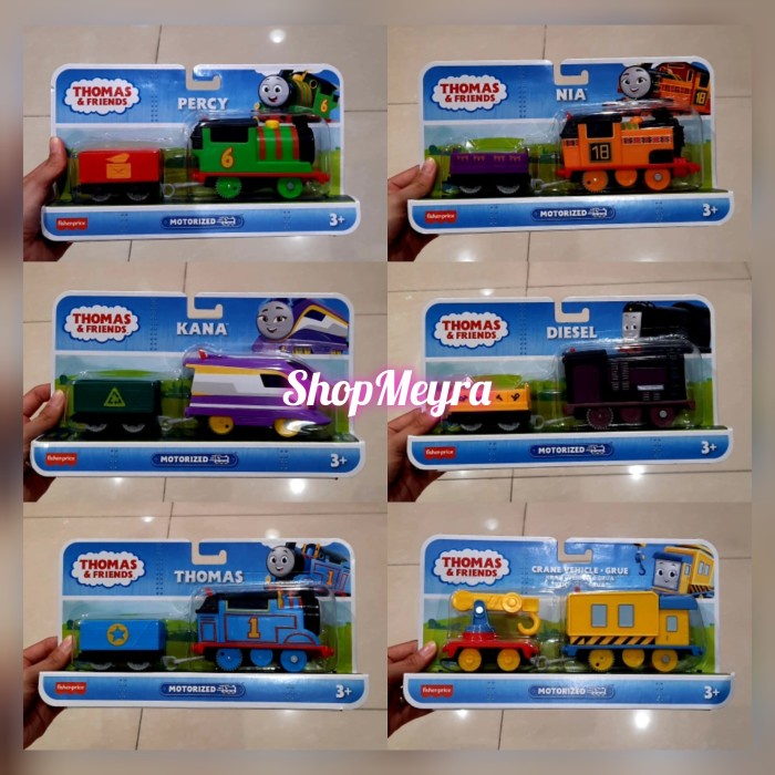 Miniku Thomas And Friends Motorized Thomas / Kana / Nia / Crane / Diesel