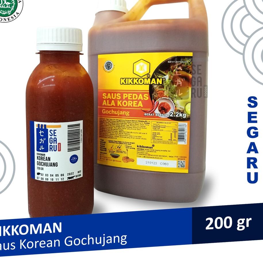 

Dikirim secepatnya Kikkoman Gochujang Korean Sauce Halal 200 gram