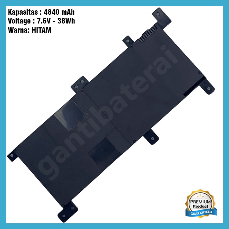 Original Baterai Asus F556UQ K556 K556U K556UA K556UB C21N1509