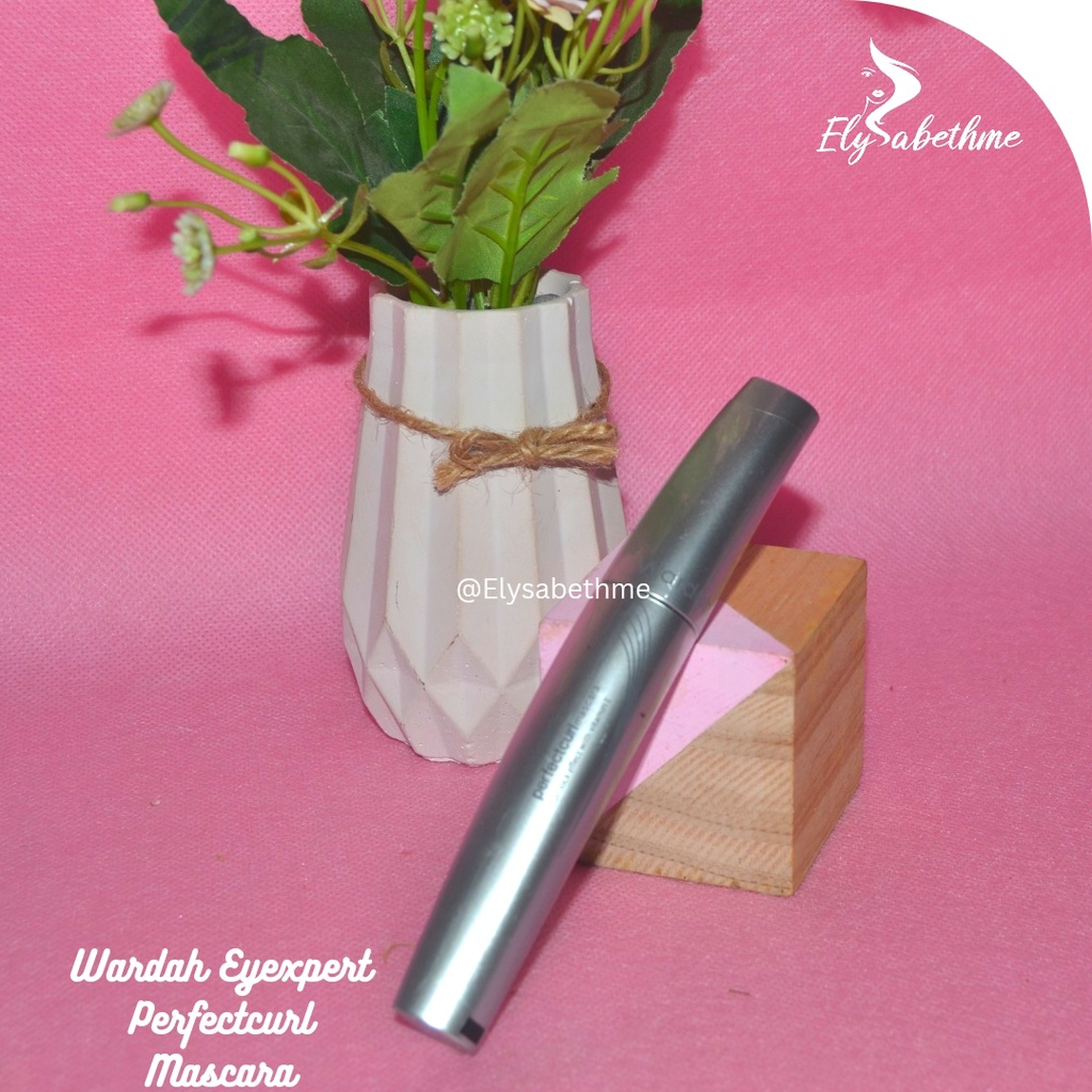 ✿ELYSABETHME✿ 🅆 🄰 🅁 🄳 🄰 🄷 Wardah Mascara Perfect Curl / Aqua lash fiber maskara penebal dan penghitam bulu mata