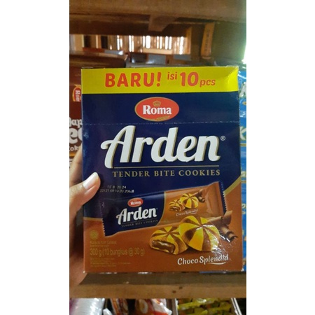 

ROMA ARDEN COOKIES CHOCO SPLENDID (ISI 10PCS)