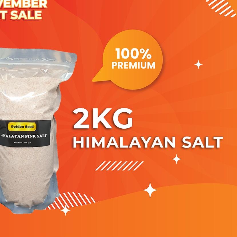 

✴ GARAM HIMALAYA 2 KG PREMIUM - HIMALAYAN PINK SALT 2000 GR - 2000GR ★