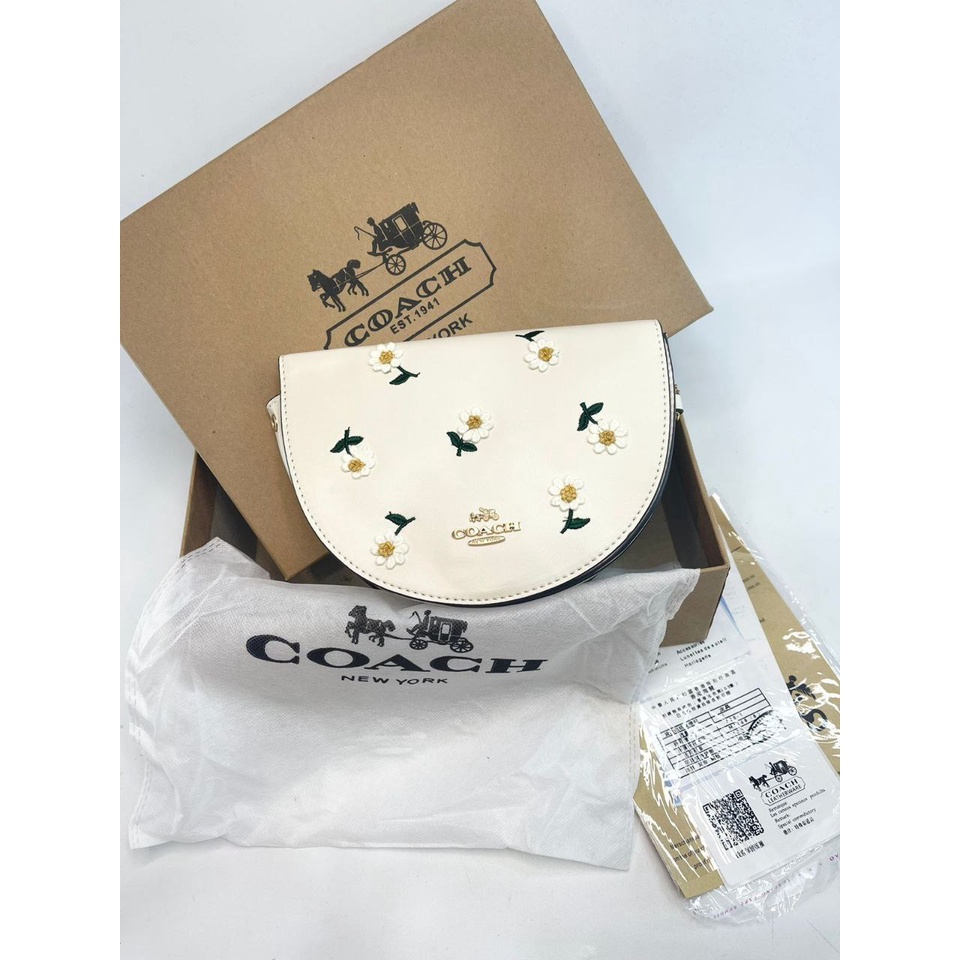 B0011 BAG SEMI CIRCLE SUNFLOWER FREEBOX/ Tas Fashion Wanita