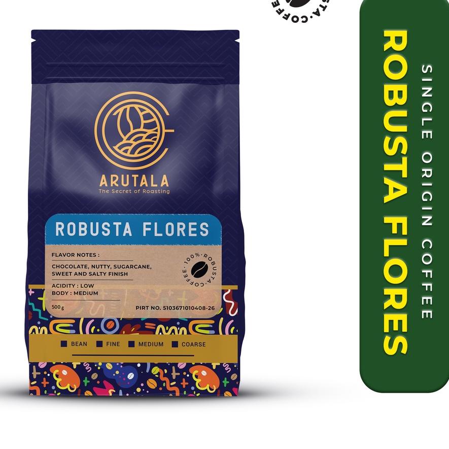 

➧ ARUTALA Kopi Flores Robusta Coffee 500 gram ➩