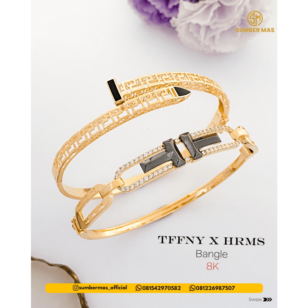 VRCS X HERME &amp; FASHION BANGLE 8K - SUMBER MAS