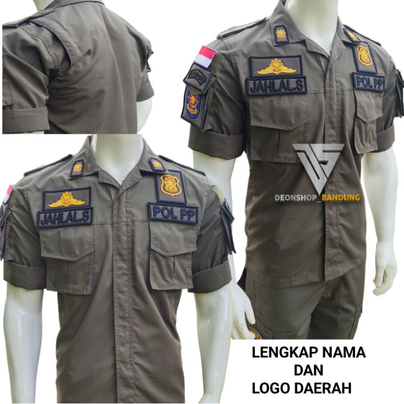 BAJU PDL SATPOL PP LENGKAP