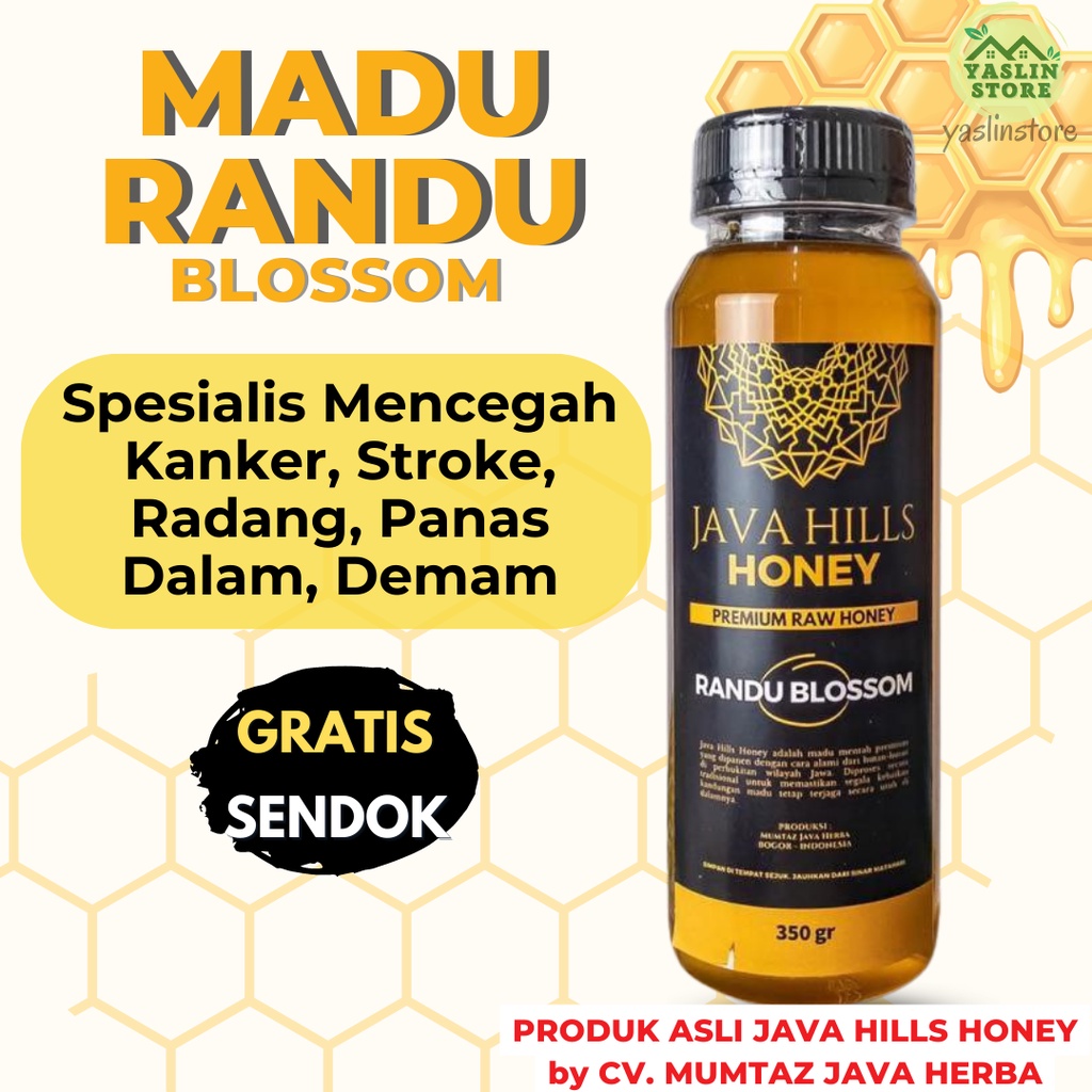 

RANDU MADU ASLI MURNI JAVA HILLS HONEY 330gram