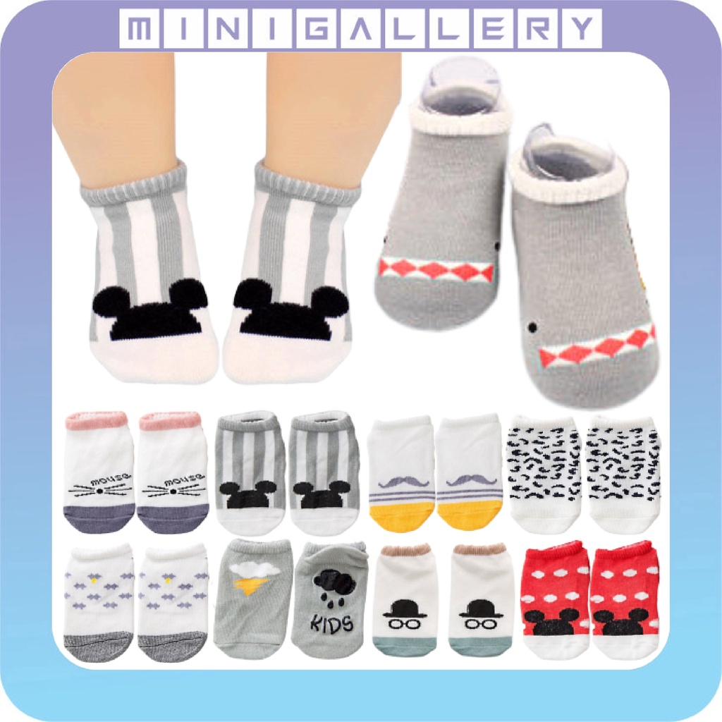 Kaos Kaki Bayi / Kaos Kaki Anak Bayi Motif/ Kaos kaki Anti Slip / Baby Socks BB07