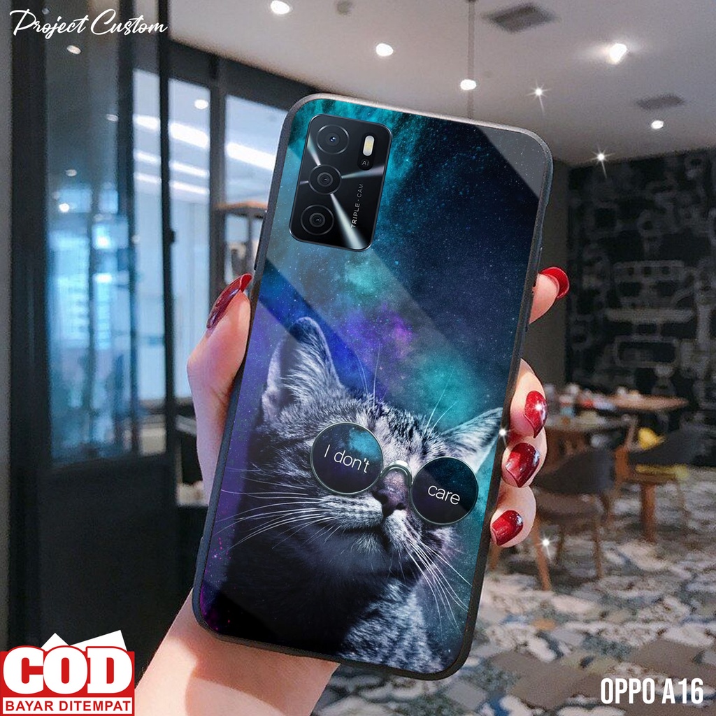 Case OPPO A16 - Casing Hp OPPO A16 Terbaru [ KCG-01 ] Silikon OPPO A16 - Kesing Hp - Softcase Hp - H