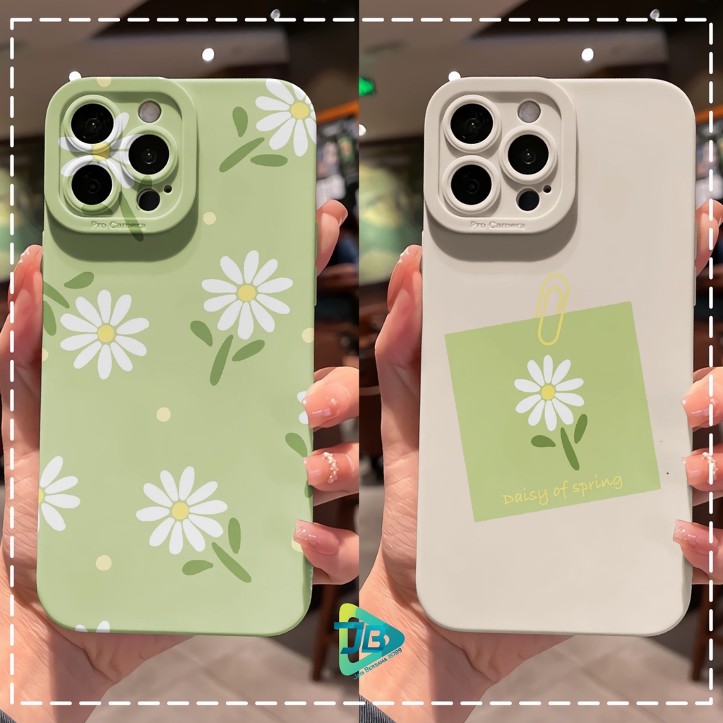 CUSTOM CASE SOFTCASE SILIKON PROCAMERA DAISY CUSTOM IPHONE 6 6S 7 7+ 8 8+ X XS MAX 11 12 13 14 PRO MAX JB7384