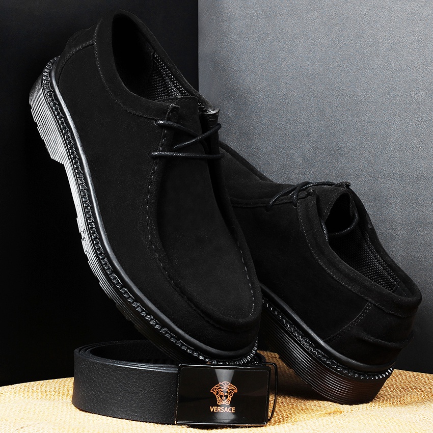 Athar Crested - Sepatu Suede Pria Desert Wallabee