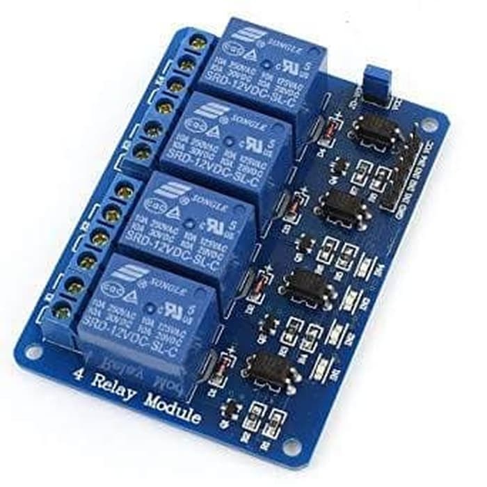 Ready stock] 4 Channel Relay Module