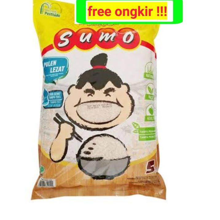 

➫ Beras cap merek sumo 5kg kemasan kuning ♩