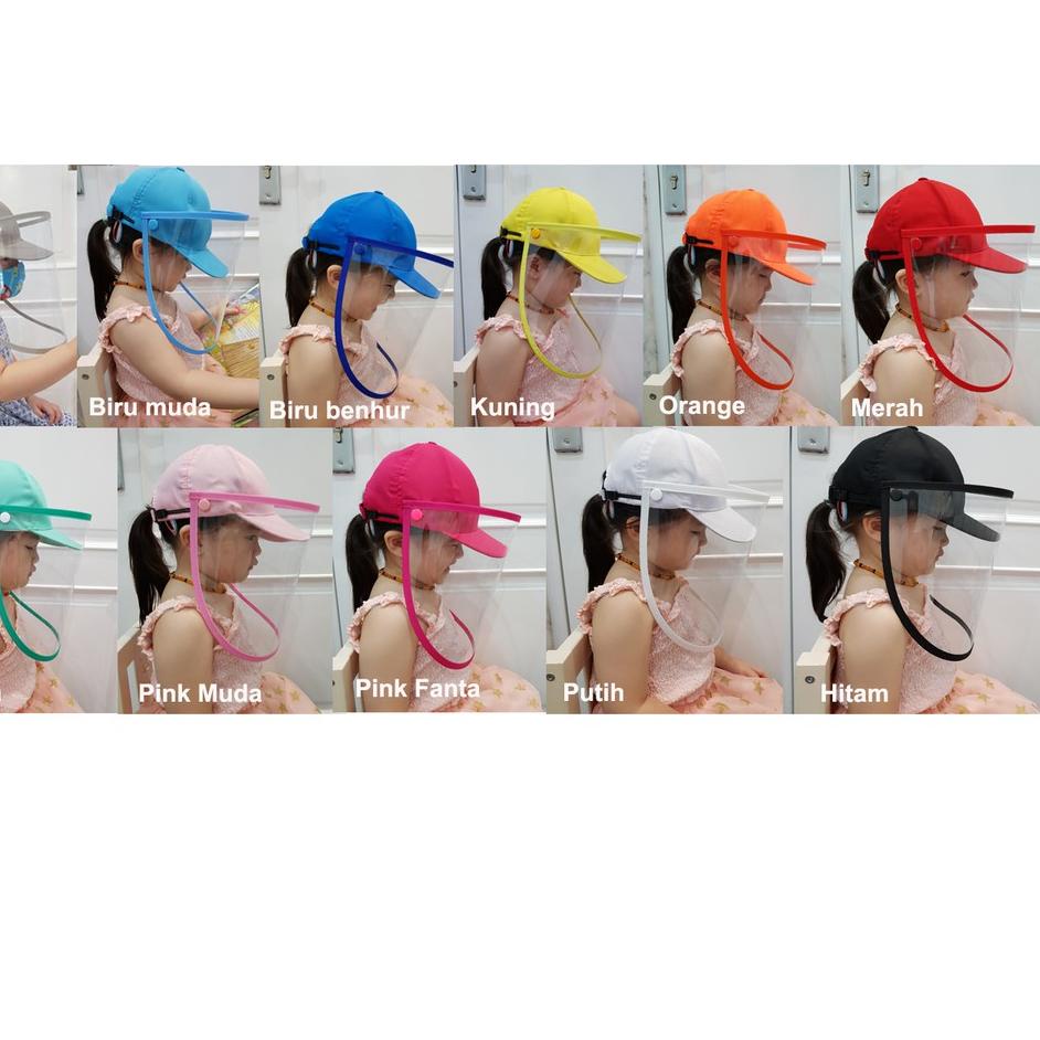 ✨SHOPEE MALL✨ Topi Anti Corona Baseball / Topi Face Shield baseball anak dan Dewasa ??