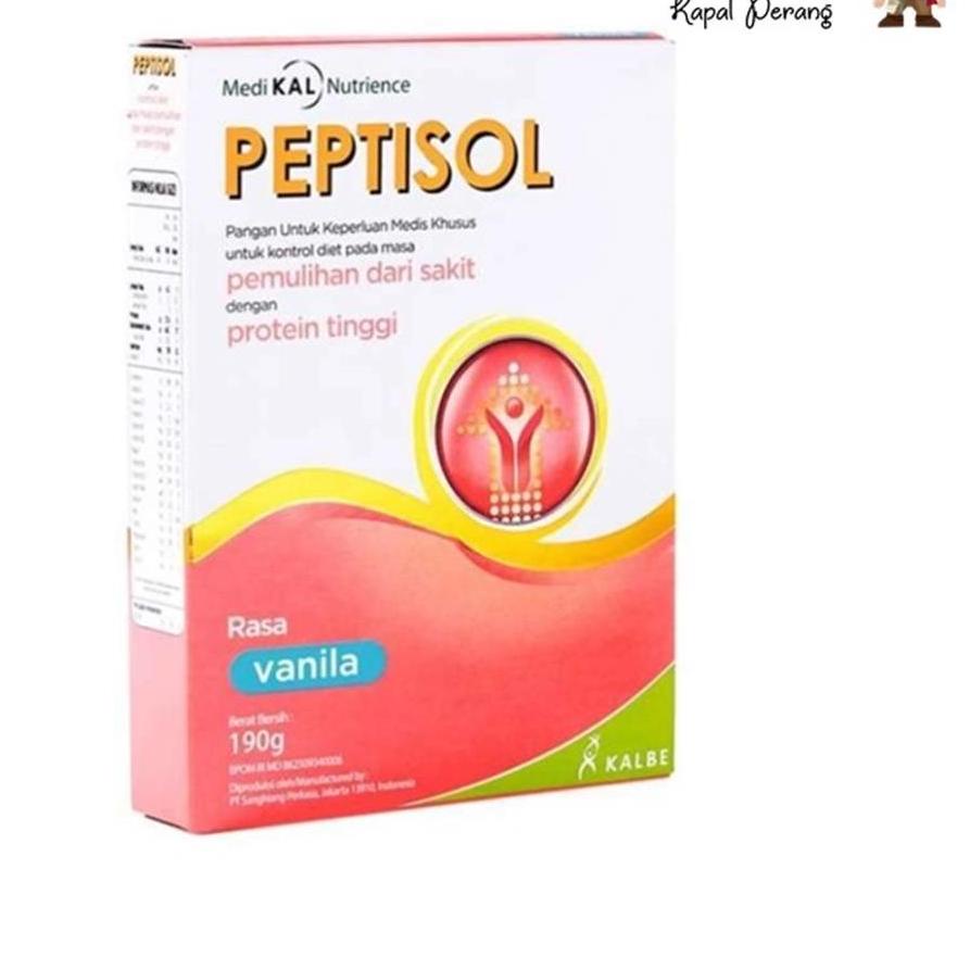 

❂ Peptisol Vanila 189 gram ○