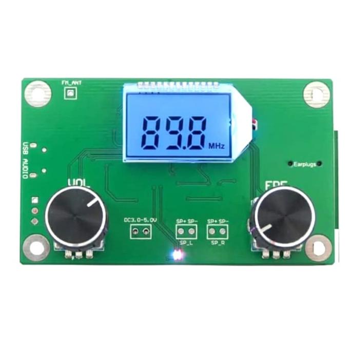 DSP PLL Tuner Radio FM digital receiver 87 - 108Mhz Stereo muri33l dijamin