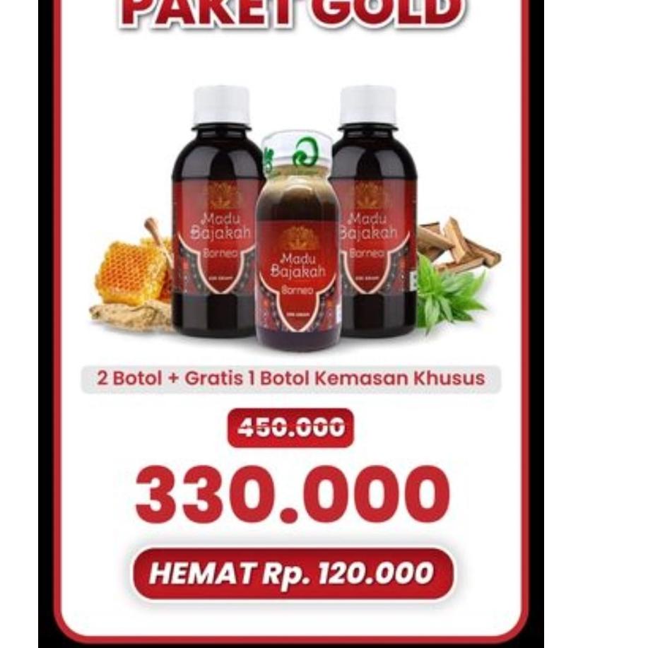 

Semuanya baru Madu Bajakah Borneo - Atasi Benjolan, Kanker, Tumor dan Penyakit Kronis lain nya - 250 gram