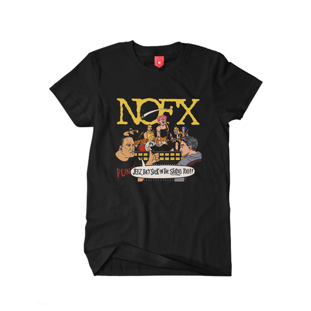 Kaos Band Nofx T Shirt Baju Distro Pria Wanita Original Bandung