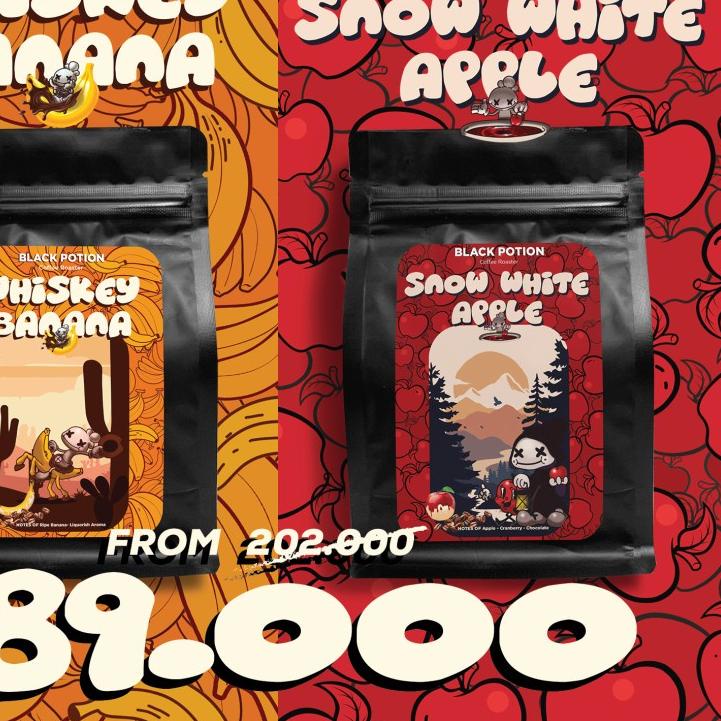 

☼ Coffee Bundle (2x 200 gram) roasted beans specialty coffee biji kopi ✻