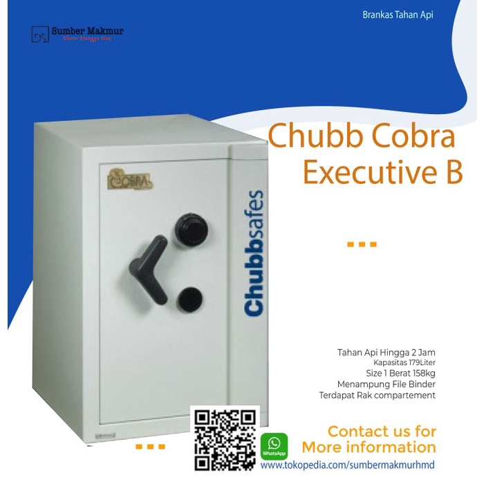 Brankas Chubb Cobra Executive B Brankas Tahan Api