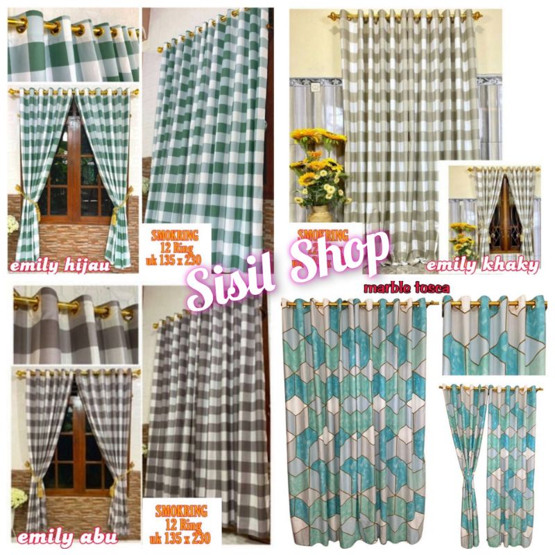 Gorden Smokring Motif Aesthetic Korean Free Ikat Tali Gorden