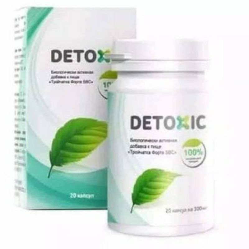 detoxic anti parasit 100% asli