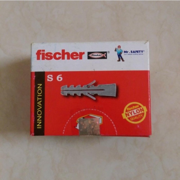 Skrup Angkur Fischer / Fiser / Fischer S Box 6 Mm Asli Ori