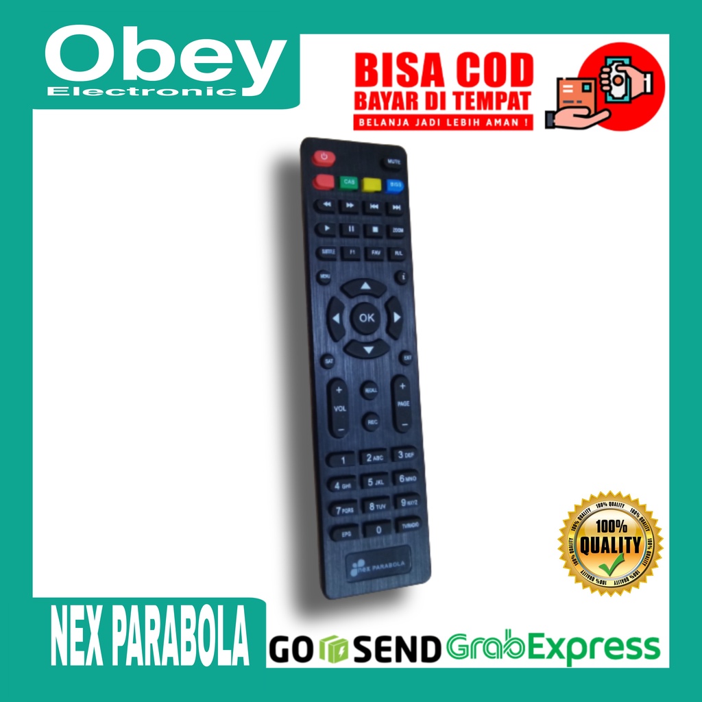 Remot Remote Receiver Nex Parabola