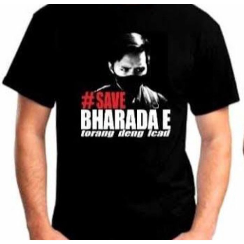 MILIKI KAOS Distro Save Bharada E Cotton Combed24s