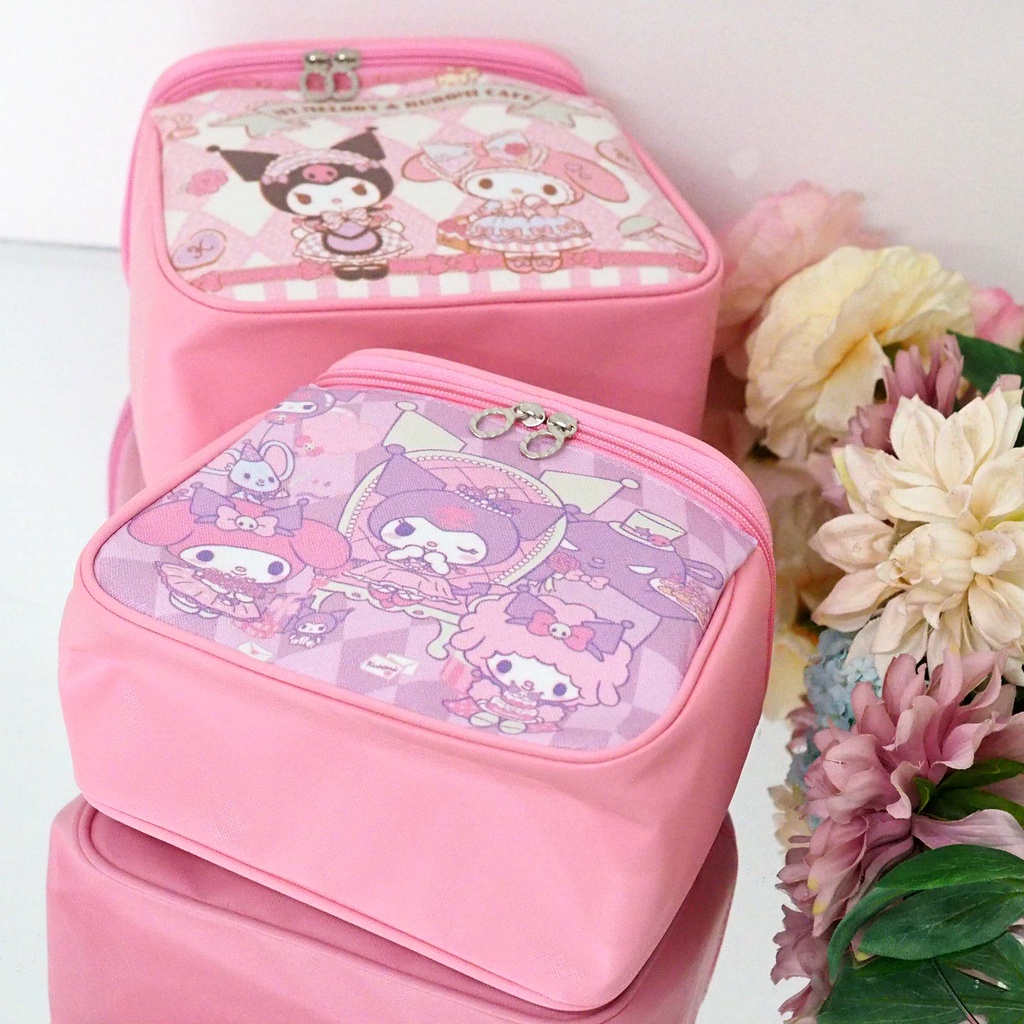 Dompet Kosmetik ukuran JUMBO / Tas Kosmetik Tenteng / Tempat Sabun Sanrio Kualitas Premium