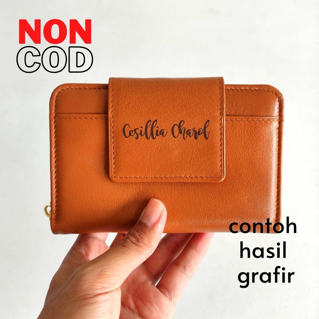 [KHUSUS NON COD] Tambahan Grafir Nama Custom