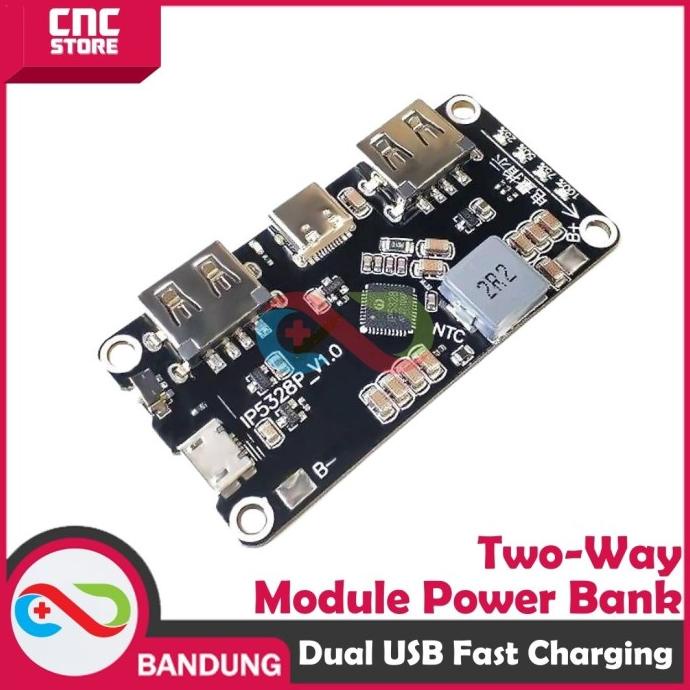 MODULE POWER BANK IP5328P DUAL USB FAST CHARGING BOOST cncst00