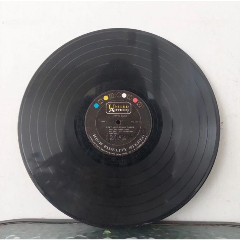 Vinyl Piringan Hitam 12 inch Patty Duke-Don't Just Stand There