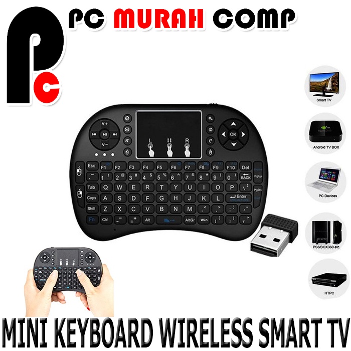 Mini Wireless Keyboard For Smart TV Backlit